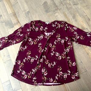 Beacon: Patty Roll Tab Knit Top